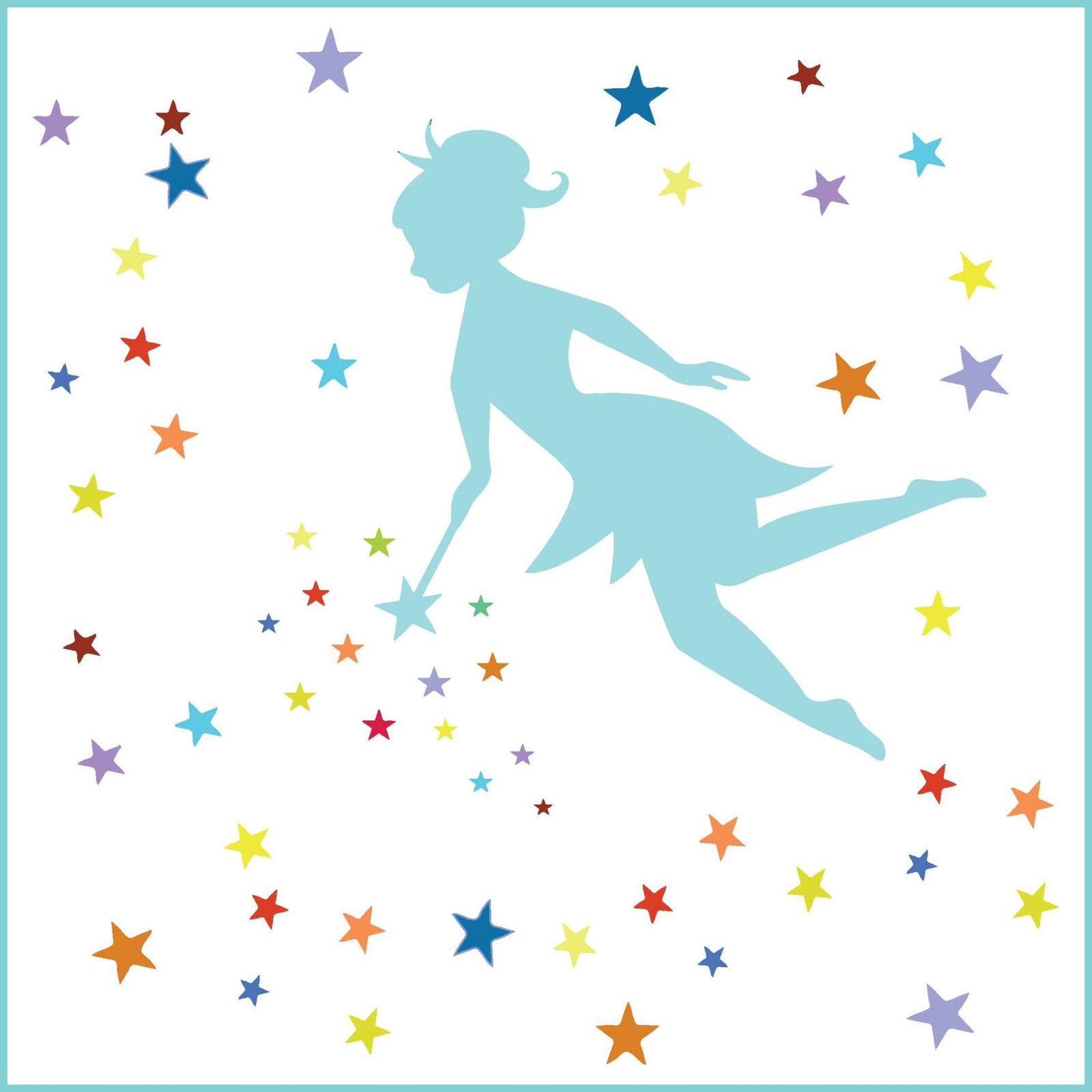 Kids Blue Fairy Stars