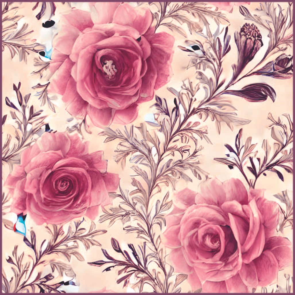 Three Pink Roses