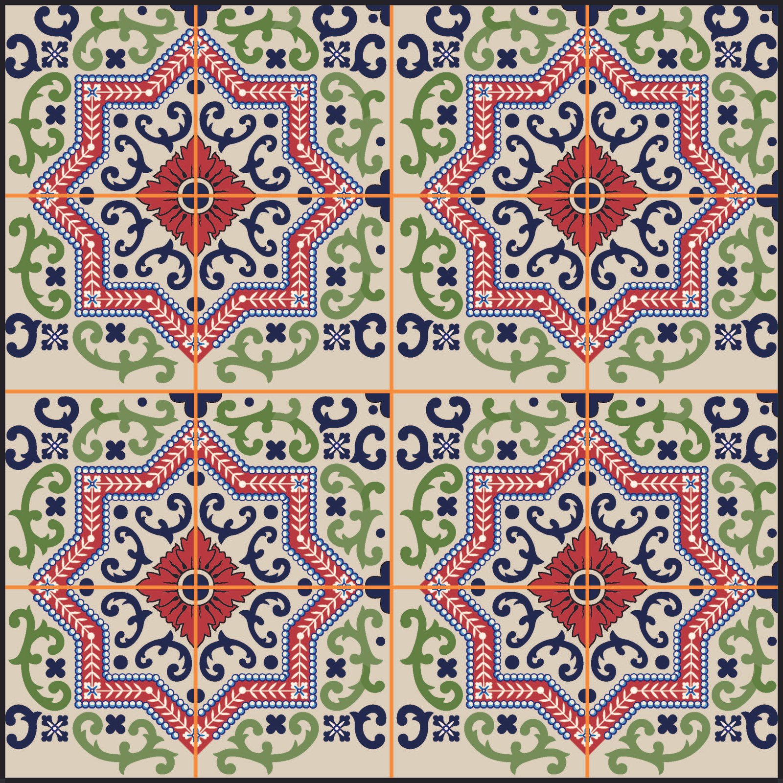 Moroccan (small pattern)