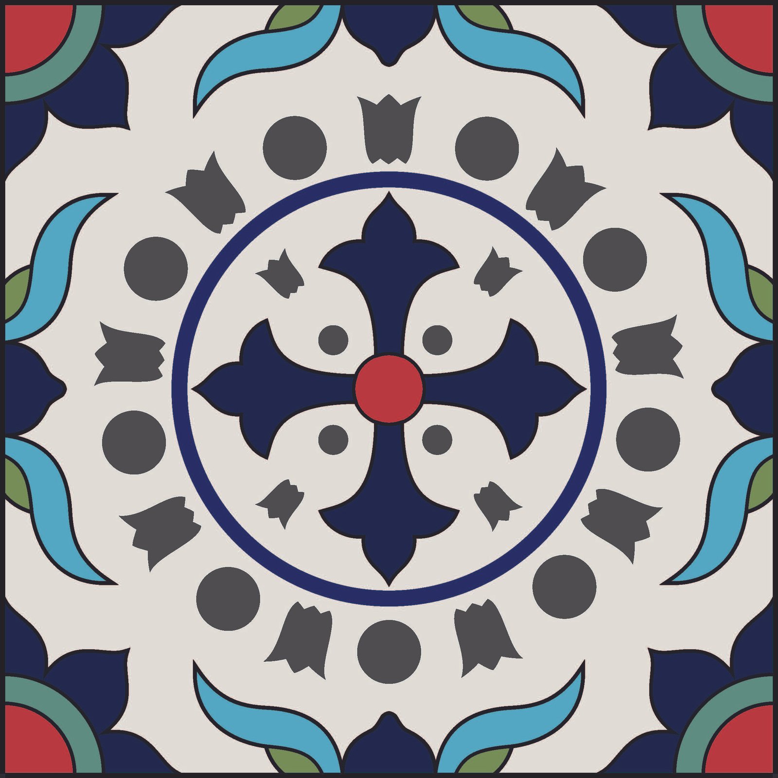 Azteca (large pattern)