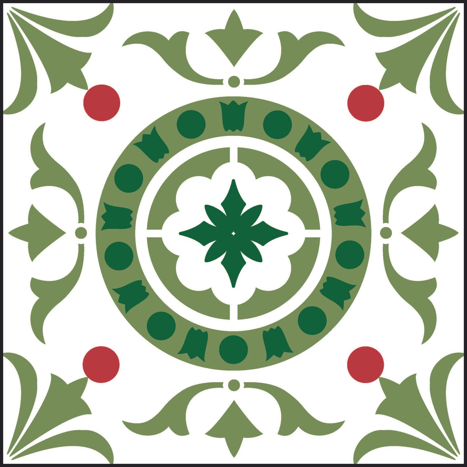 Mediterranean (large pattern)